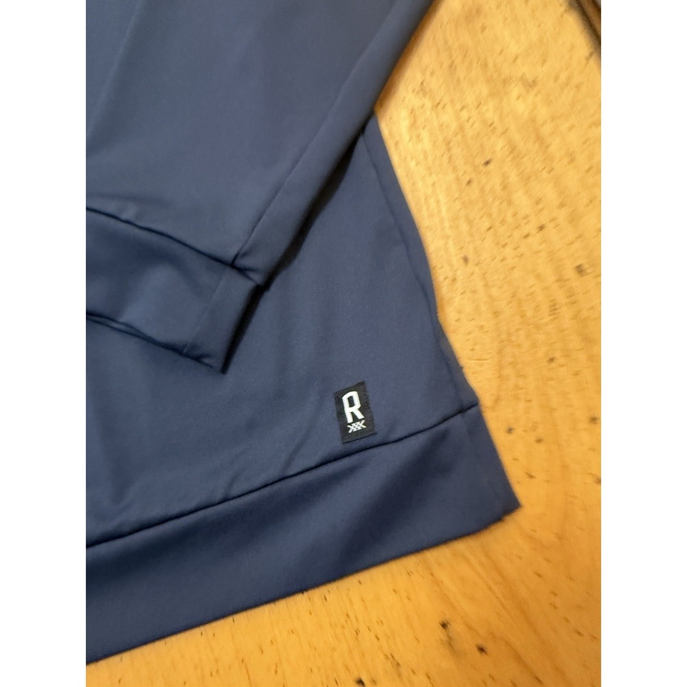 Rhone Mens Essentials Performance Long Sleeve Crew Neck Large Blue Stretch - Picture 2 of 9